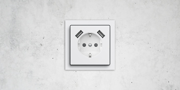 SCHUKO® USB-Steckdose bei Neuwirdt-Elektrotechnik GmbH in Dornburg-Thalheim