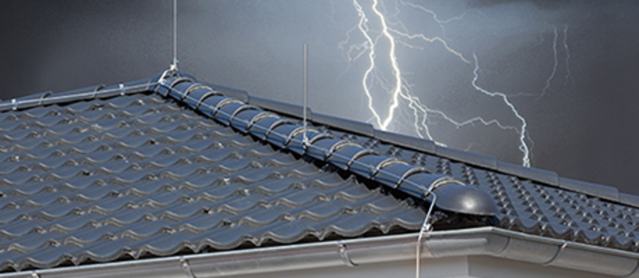 Äußerer Blitzschutz bei Neuwirdt-Elektrotechnik GmbH in Dornburg-Thalheim