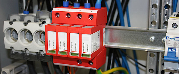 Über­spannungs­schutz bei Neuwirdt-Elektrotechnik GmbH in Dornburg-Thalheim